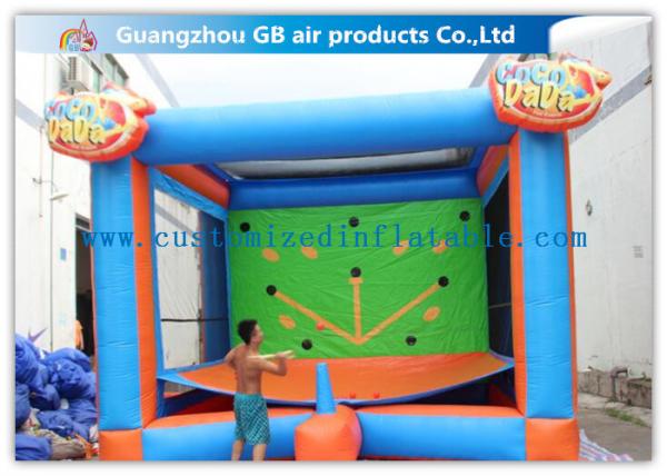 Quality Commercial Strong Inflatable Sports Games Throwing Toy Interactive Party Games for sale