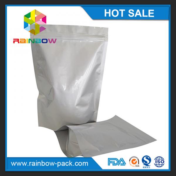 Quality Free sample aluminum foil stand up k bag for food storage packaging for sale