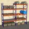 Buy cheap 4 Tier CE Factory Pallet Racking 3T Commercial Shelving Units from wholesalers