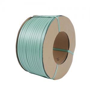 China Elasticity Pallet Banding Strap 260kg Tesion Plastic Packing Strip 19mm Width on sale