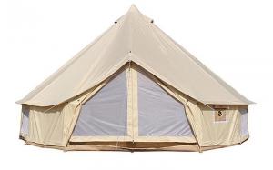 China 3 X 2M Outdoor Camping Canopy 285G Color Beige Cotton Canvas Bell Tent on sale
