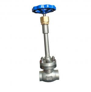 SS Stainless Steel Turky Cryogenic Globe Valve Customize Pressure CE / ISO9001 Approved Manufactures