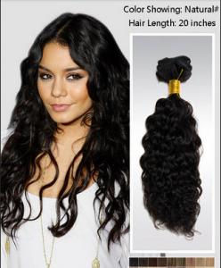  Elegant 25 Inch / 26 Inch Curly Human Hair Wigs / brazilian curly hair extensions Manufactures