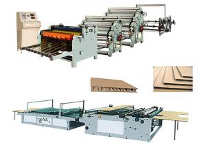 China Single Face Carton Corrugated Box Manufacturing Machine Low Electric Consumption on sale