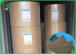 China SGS & ISO 160GSM Great Rigidity Kraft Text Liner Brown For Packing In Rolls on sale