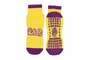  Jacquard Pattern Kids Indoor Jump Trampoline Grip Socks Non Slip For Elderly Manufactures