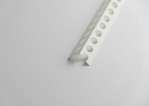  Matt / Shiny Surface Plastic Corner Profile , Custom Rigid PVC Corner Trim Manufactures