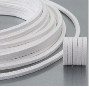 Gland Sealing Pure PTFE Packing For Guiding Rod Of Conveyor Belt Non Stick Manufactures