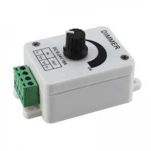 China Adjustable Brightness LED Controller Dimmer Switch DC 12V 16A For 5050 Single Color Light on sale