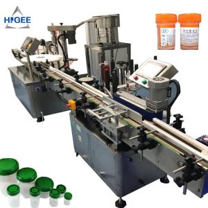 Pharmaceutical Liquid Automatic Bottle Filling Machine With Polypropylene Caps