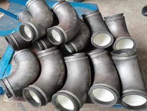  Customaztion Concrete Pump Pipeline Accessories Arc Shaped Ceramic Design Manufactures