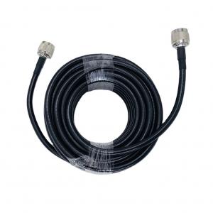 China Low Loss 5m Signal Booster Coaxial Cable N Male To N Male Connector on sale