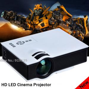 The Newest Digital Mini LED Projector With HDMI USB 3.5mm Audio Beamer Work For iPhone