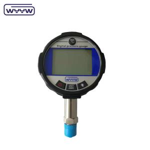 China 100mm Precision Test Pressure Gauge Digital Manometer With Rubber Protective Cover on sale