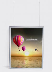 China A3 Size Snap Frames For Posters , Wall Mounted Aluminium Poster Frames on sale