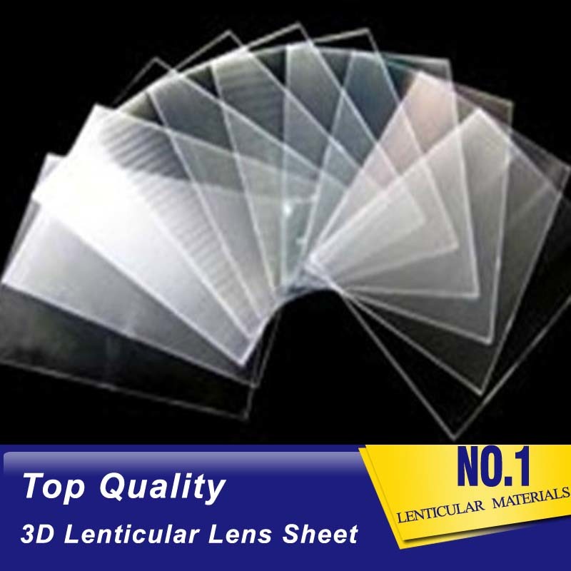 3D Lenticular Sheet material for UV offset print 161LPI 51X71CM 0.25MM PET Lenticular Lens Film 3d sheet lenticular lens