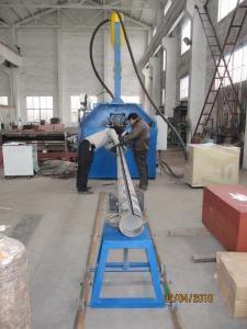 Automate Traffic Garden Pole Shut and Welding Machine Hydraulic Control Clamp Pole Bottom Trolley Draft Manufactures