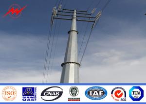  16m 800 Dan Steel Power Pole For Outside Electrical Line Project Manufactures
