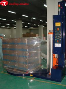 China JINGLIN Fully Automatic Shrink Packing Machine 11r/Min 1500mm Turntable Stretch Wrapper on sale