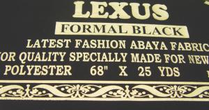 China Abaya Black Fabric on sale