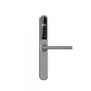  Aluminum/Wooden Keyless Entry Door Lock , High Security Card Entry Door Lock Manufactures