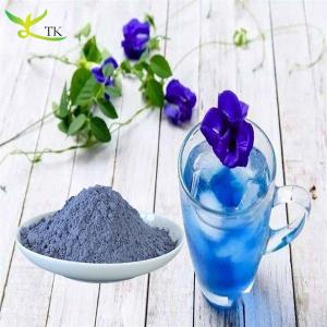 China Pure Natural Food Coloring Butterfly Pea Flower Powder Blue Matcha Powder on sale