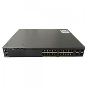 China LAN Base 24 Port Poe Network Switch Cisco Ws-C2960X-24ts-Ll Switch 2960X 370W on sale