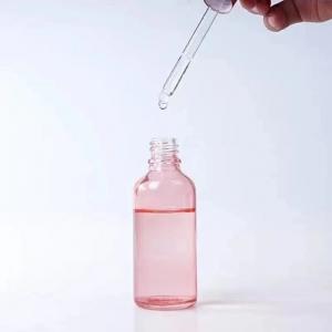  Pink Glass Essential Oil Dropper Bottle 50ml 100ml Empty 5000pcs Manufactures