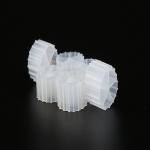 White Color MBBR Bio Media With Virgin HDPE Material Aquarium Filter Wastewater
