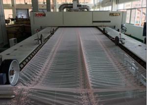  Lace / Silk Fabric Heat Setting Stenter Machine , -10%-30% Overfeeding , Finishing Padder Manufactures