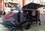 Powerful 30 m3/hr ~80 m3/hr trailer hydraulic concrete pump with diesel or