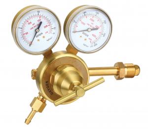 China Heavy Duty CO2 Argon Gas Pressure Regulator With Meter For Welding And Cutting Industry on sale
