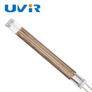 China 8x18mm Medium Wave Infrared Heating Lamp 500W  For Plastic Welding on sale