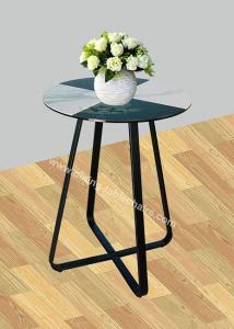 China Dia 50cm Artistic Coffee Tables , Livingroom Ceramic Round End Table on sale