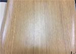 Wood Textured Pattern PVC Laminated Plastic Film Easy To Clean For Wall Panel