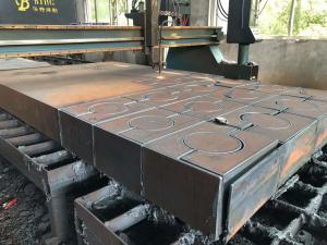 China Floor Mounted Steel Plate Base Cold Rolled Smooth Design 4x4 Metal Base Plates on sale