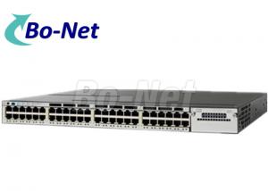  Used Cisco WS-C3750X-48P-L Cisco Gigabit Switch 48port POE+ Ethernet stackable switch with C3KX-PWR-1100WAC Manufactures