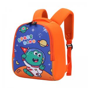  Diving Material Rainbow Cartoon Schoolbag Anti Lost Waterproof for Children Baby Manufactures
