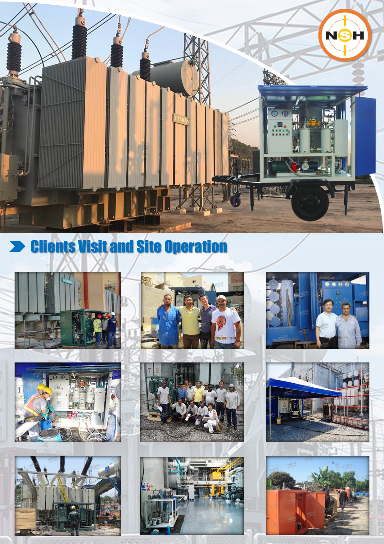 110KV Transformer Insulation Oil Purifier With Double Stage Vacuum Pump System