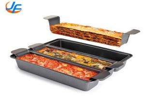  RK Bakeware China Foodservice NSF  Pullman Loaf Pan , Lasagna Baking Pan Meat Loaf Pan Manufactures