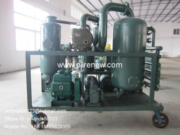 Quality Old Transformer Oil Regeneration Purifier, Oil Recycling, Oil Reconditioning, Oil Filter Plant ZYD-I-300(300LPM) for sale