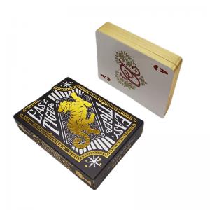China magic deck Casino Playing Cards , Gold Edge Playing Cards CE certificate on sale