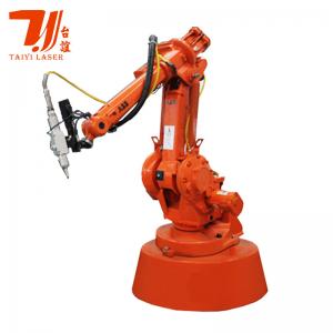  6 Axis Robot Arm 1000W - 6000W Pillow Plate Automatic Fiber Metal Laser Welding Machine Manufactures