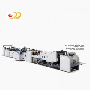 China High Performence Paper Bag Making Machine With Hand Crank Creasing System on sale