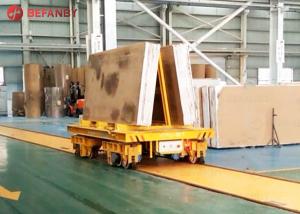  16t Electric Stone Slab Carrying Rail Trolley Manufactures