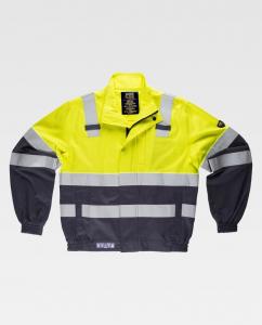  High Visibility Safety Work Clothes with Big side patch pockets Anti Shrink Manufactures