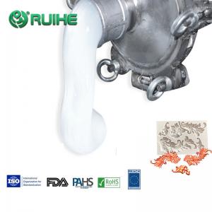 China Custom Translucent RTV Liquid Silicone Rubber Platinum Cure Plaster Molds Making on sale