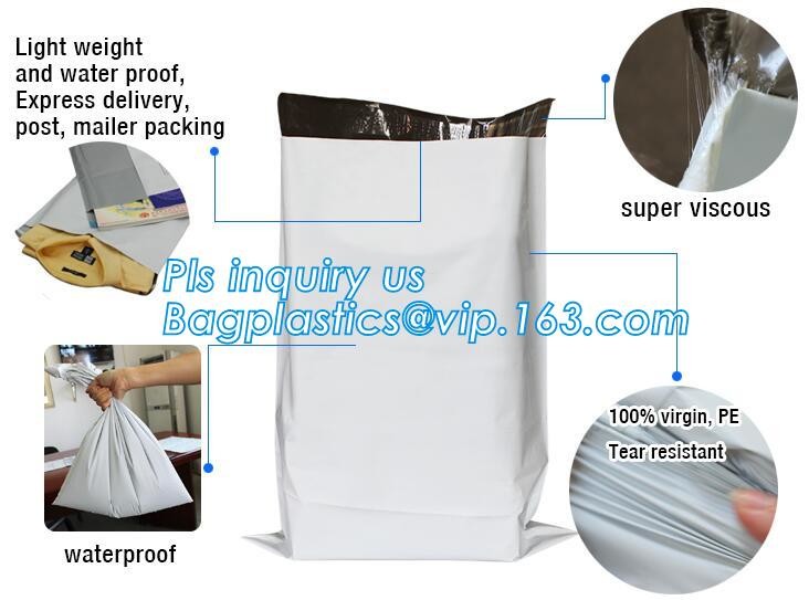 packaging mailer envelope bag custom plastic Poly Mailer polythene bags, poly mailer shipping plastic packing satchel ba
