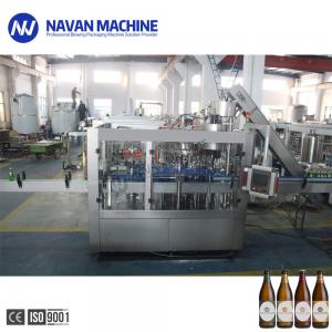 China High Quality Automatic Beer Glass Bottle Filling Machine Production Line on sale