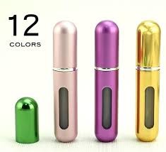 Portable 5ml Pen Type Perfume Bottle 18cm Height Purse Size Perfume Atomizers
